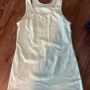lululemon athletica Mint Color Tank Top